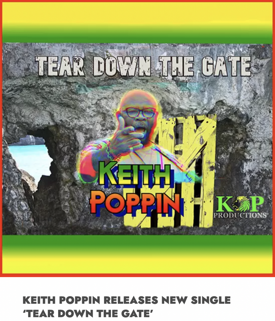 "Tear Down the Gate" new single for Keith Popin in 2023!